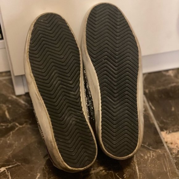 GGDB midstars 37/38/39 purple glitter w/ leopard laces - Picture 3 of 7